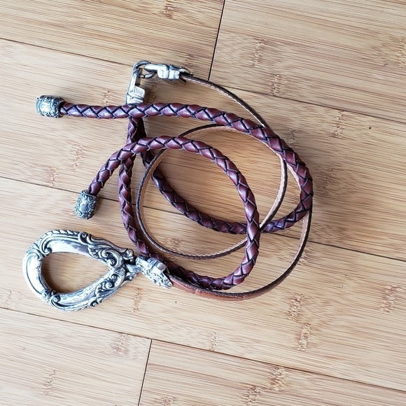 Brighton Brown Belt 1995 Woven Loop - Picture 2 of 8